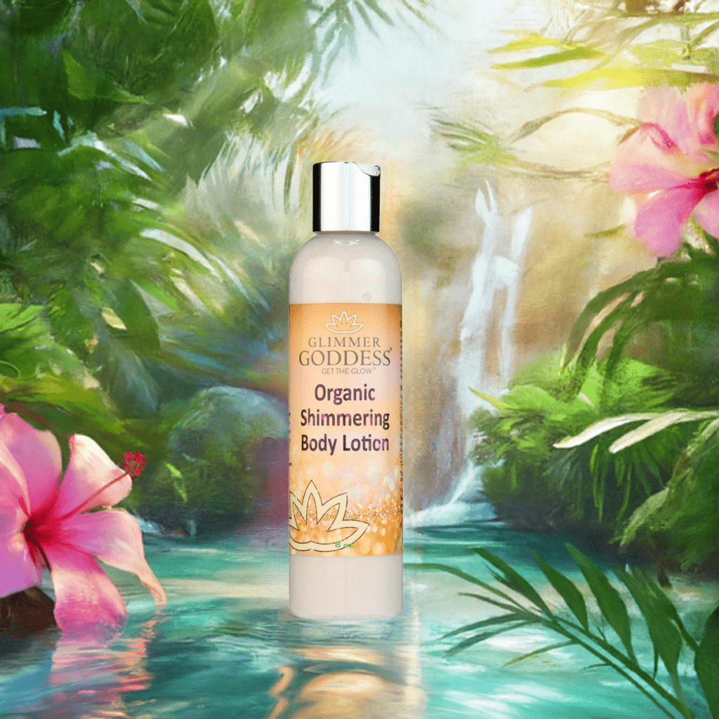 Organic Gold Shimmer Body Lotion - Ma boutique de gadget