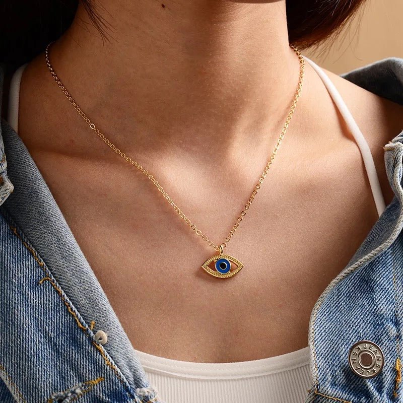 Collier Œil Ingénieux - Ma boutique de gadget